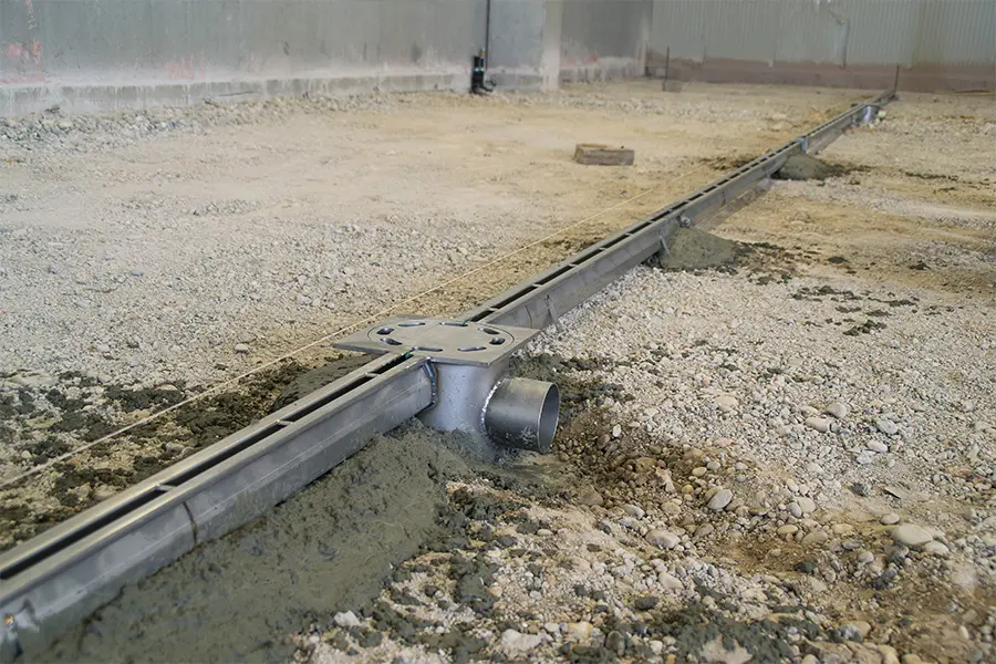 posizionamento drenaggi