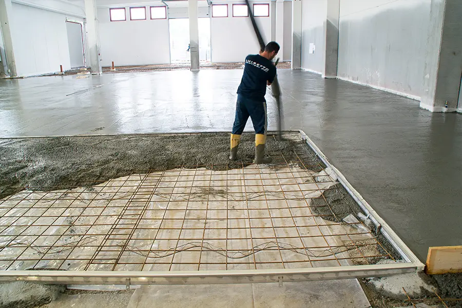 stesura e taglio del sottofondo